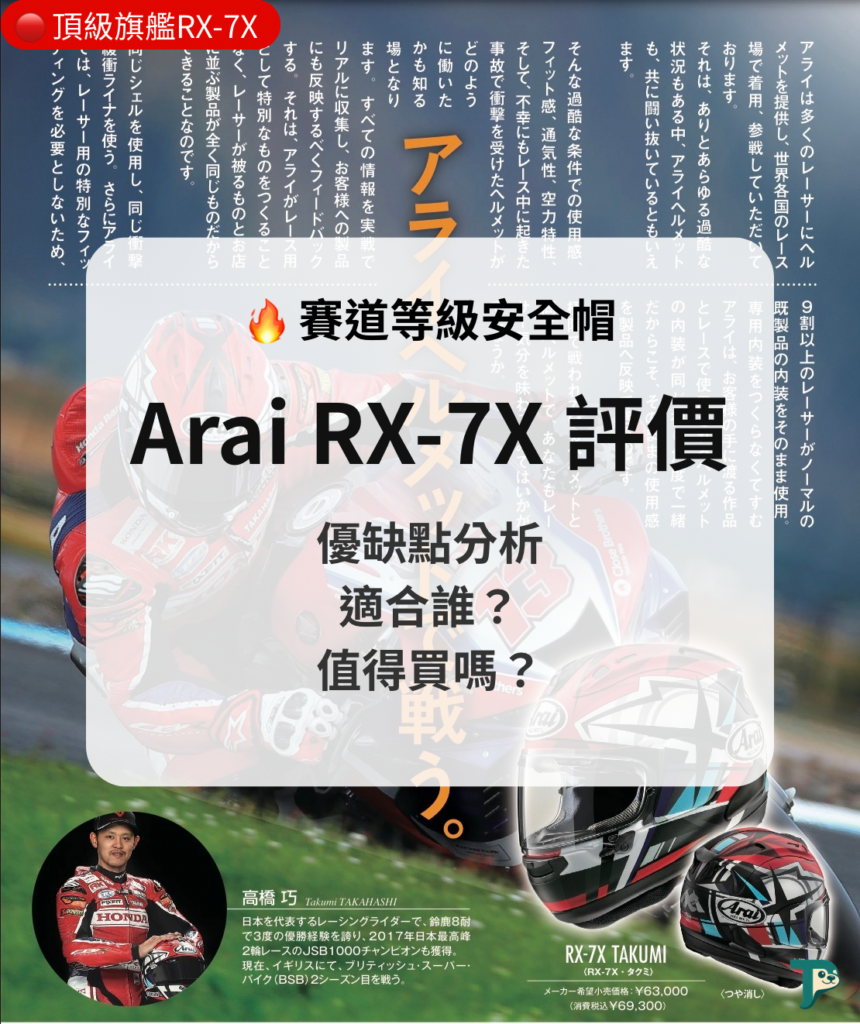 Arai RX7X 